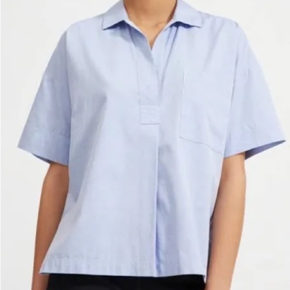Everlane Short-Sleeve Popover Shirt